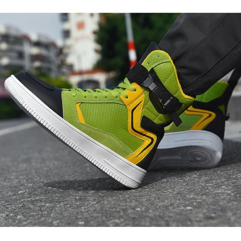 

Professional Men Outdoor Motorcycle Racing Boots Stylish Durable Off Road Comfortable Anti Slip Motorbike Riding Sports Shoes