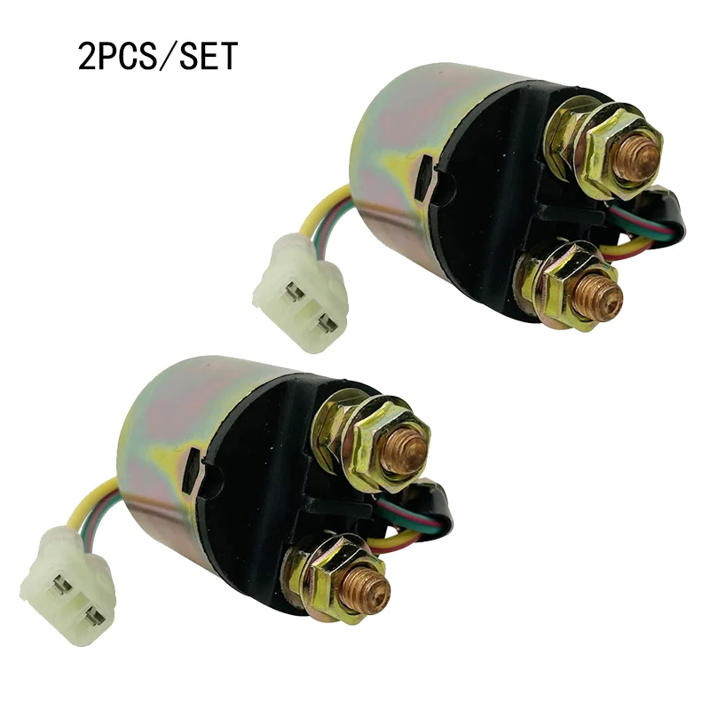 

2Pcs Starter Solenoid Relay For Honda Rancher TRX350 Fourtrax Rancher 350 00-2006 TRX-400 Fourtrax Foreman 95-2003 35850-HN7-003