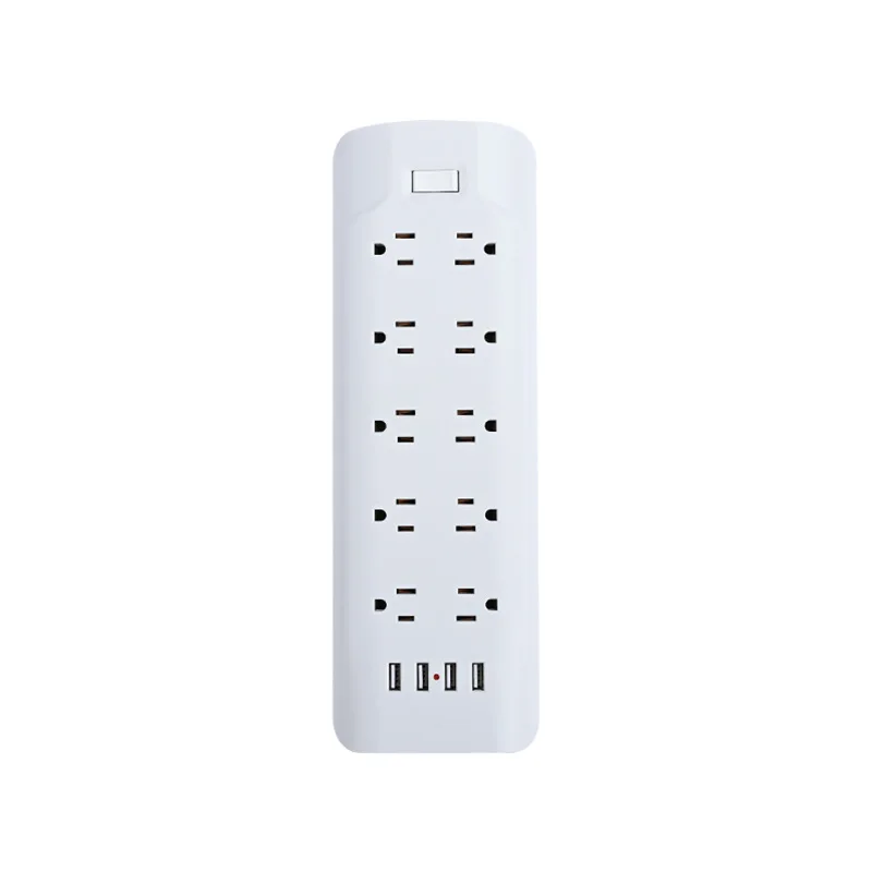 Multi-Functional USB Smart Power Strip Socket Waterproof Desktop Home Office Electrical Plug US UK Power Strip
