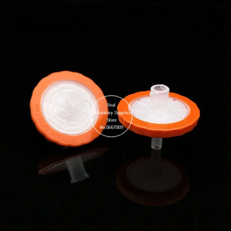 100pcs/pack Lab OD13mm and OD25mm Disposable Microporous Syringe Filter with PTFE Hydrophobic Filter Membrane