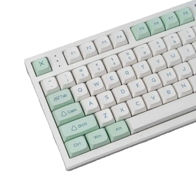BPT XDA-Cap Chave Mecânica Personalizada, Ice Crystal Mint, Dye-Sub, Inglês, 61, 63, 64, 68, 75, 84, 87, S2b4