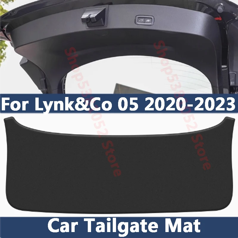 

For Lynk & Co 05 LYNKC05 2020-2023 Car Trunk Tailgate Protection Pad PU Leather Anti-Scratch Anti-Dirty Liner Mat Accessory