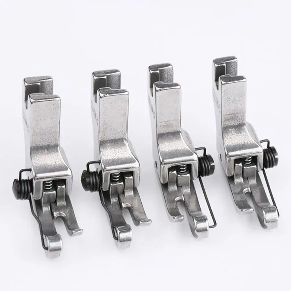 Sewing Accessories Left Right Compensating Presser Foot Shirt Press Collar Pressing Edge Topstitching High and Low Pressure Foot
