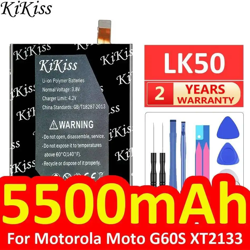 

5500Mah LK50 Mobile Phone Battery Lightweight For Motorola Moto G60S XT2133 Reliable Power Supply
