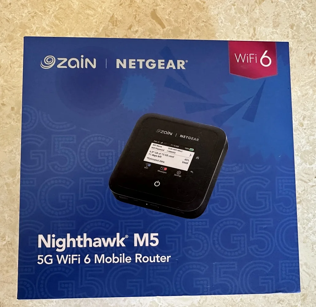 

Unlocked Brand new Netgear Nighthawk M5 MR5100 5GNR n260.5GNR/LTE(Sub6):1/2/3/4/5/7/12/14/29/30/46/48/66.N2/N5/N12/N66.