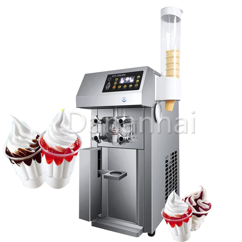 

Including Tariffs Stainless Steel Ice Cream Machine Commercial New Soft Ice Cream Machine