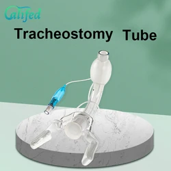 Califed 10Pcs Disposable Sterile Medical Tracheostomy Tube Medical Grade PVC High Volume Cuffed Kit Tracheostomy Tube Wholesale