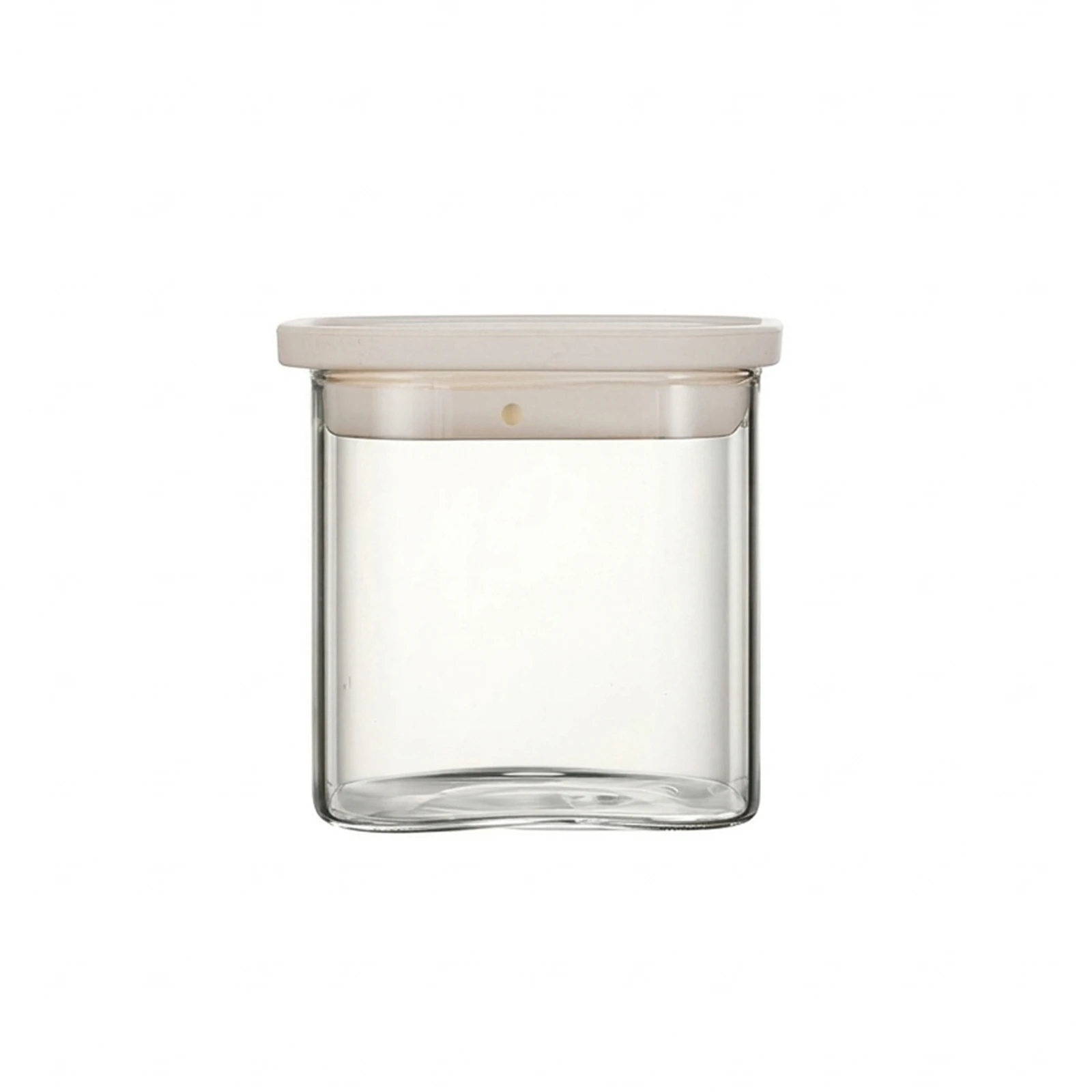 Storage Jar Elegant Kitchen Organizer for Home Cooks Borosilicate Glass Airtight Container Grains Coffee Beans Nuts Candy view 3