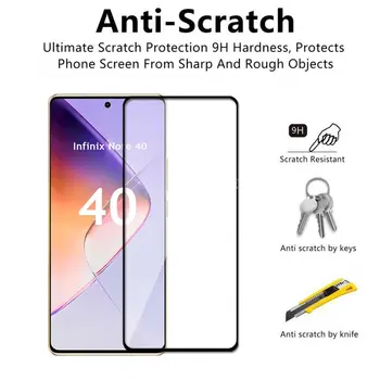 Pro Infinix Note 40 Sklo Ochranná fólie na displej Telefonu Sklo pro fotoaparát Infinix Note 40 Tvrzené sklo Infinix Note 40 Sklo 10 nejlepší prodej Příslušenství k telefonům Infinix - №1