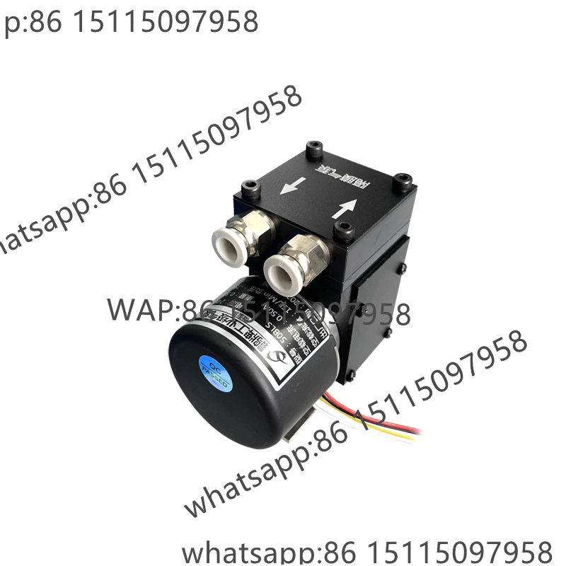 

Mini Vacuum Pump Atmospheric Sampling Pump Gas Analysis Negative Pressure Pump Corrosion-Resistant Small