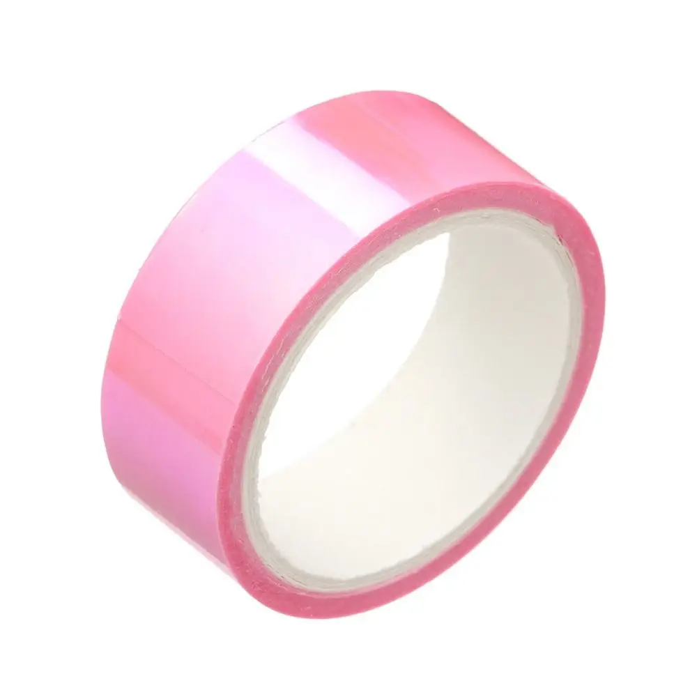 Mirror Wrapping Waterproof Graphic Tape Removable Rainbow Holographic Stationery Decorative Sparkle Metallic Tape Gift Box