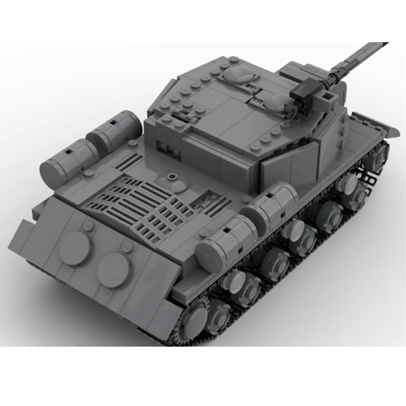 Nouveau militaire WW2 soviétique Armée Rouge ISU-152 autopropulsé assatus réservoir arme de guerre véhicules décennie s de Construction modèle briques jouets cadeau