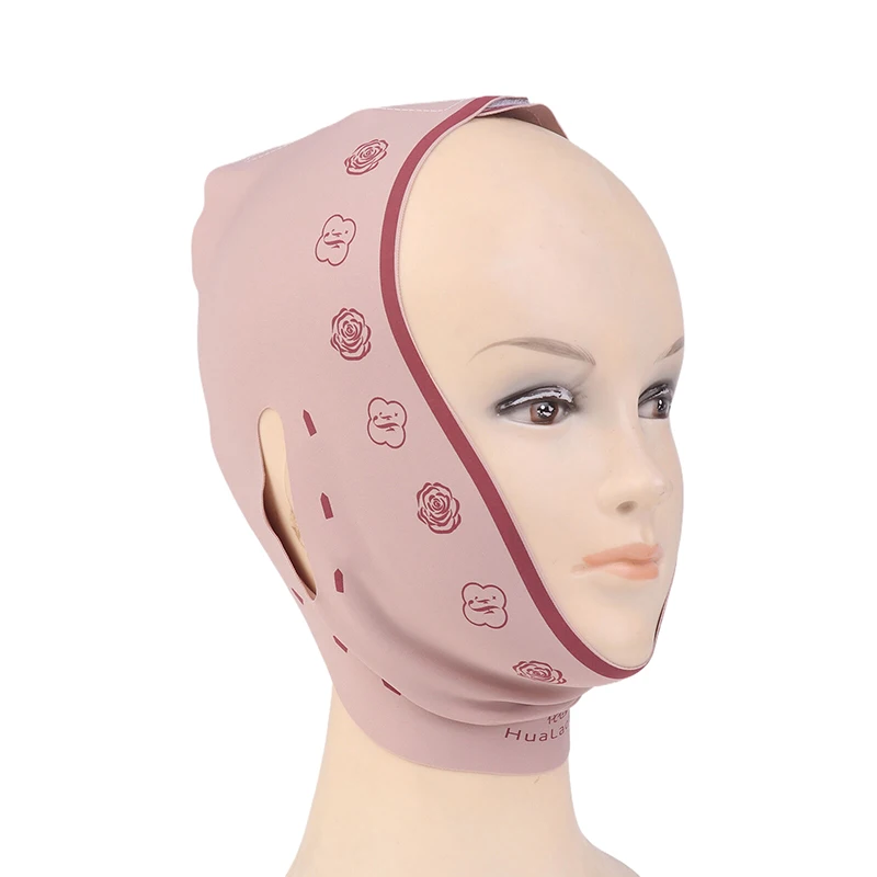 Oddychająca opaska wyszczuplająca do twarzy dla kobiet V-Line Face Shaper Chin Cheek Lift Up Belt Anti Wrinkle Facial Massage Strap Beauty Tool