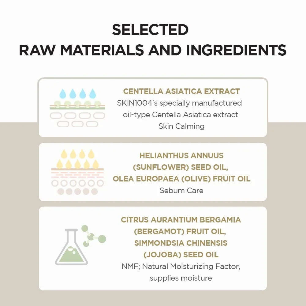 SKIN1004 マダガスカル センテラ ライト クレンジングオイル 200ml 軽いテクスチャー、優しいメイク落とし、刺激なくディープクレンジング