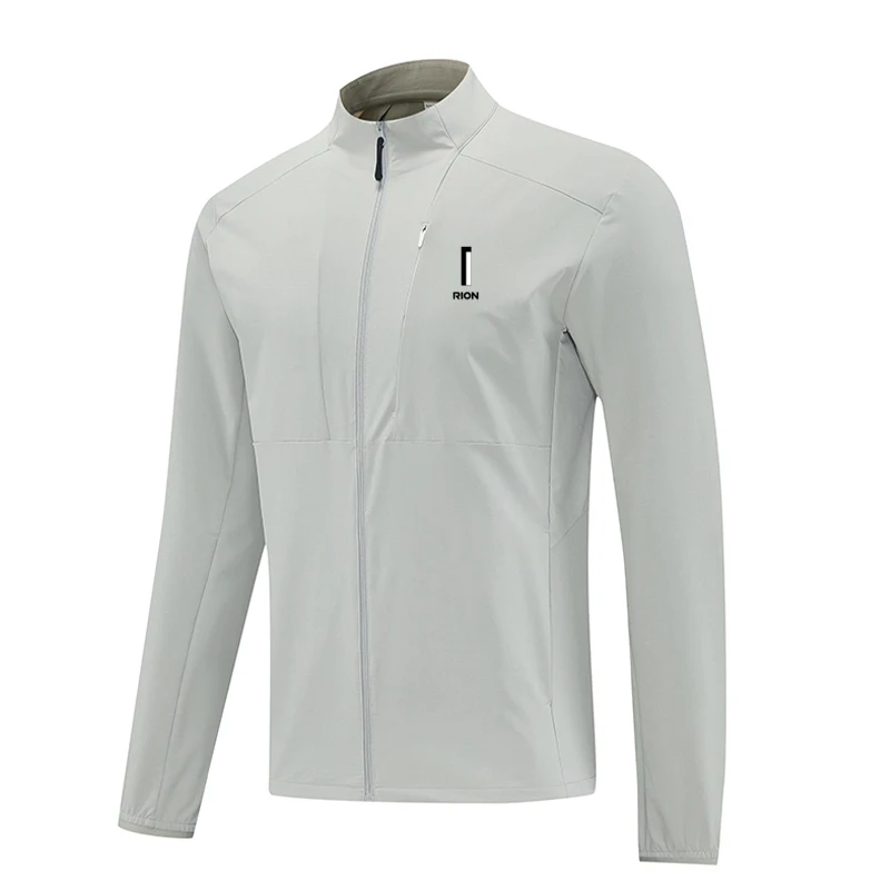 

Мужская куртка для бега для фитнеса, повседневный спортивный костюм для бега на открытом воздухе с воротником-стойкой, спортивная одежда