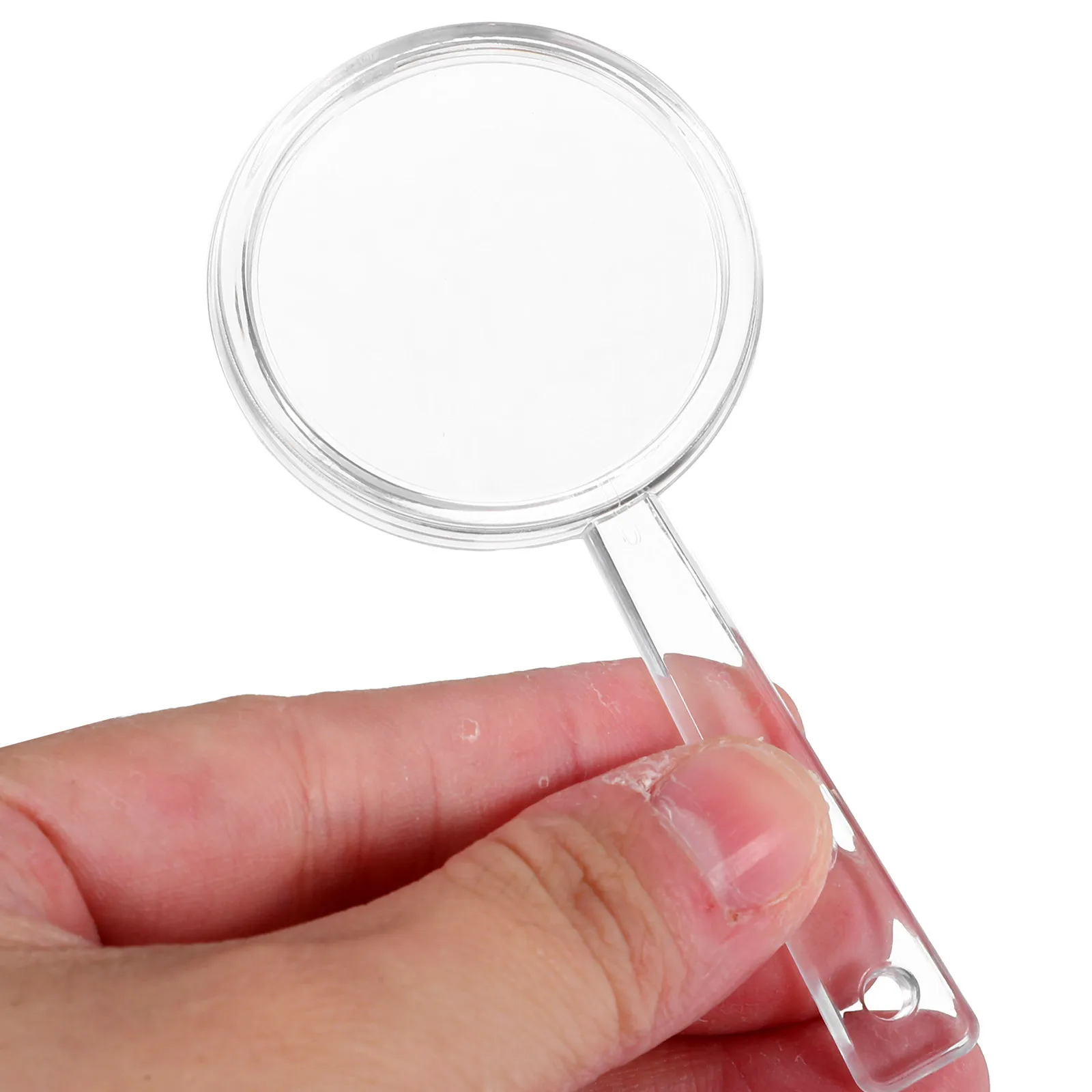 Lente d'ingrandimento per bambini portatile da 20 pezzi Esplora lente d'ingrandimento Strumento di lettura per osservazione biologica portatile Scienza Esplora fornitura