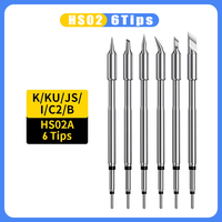 FNIRSI HS-02 Series Soldering Iron Head Accessories, B2 C2 HS-02A/B, Power Cc Cable Soldering Iron Holder Accessories