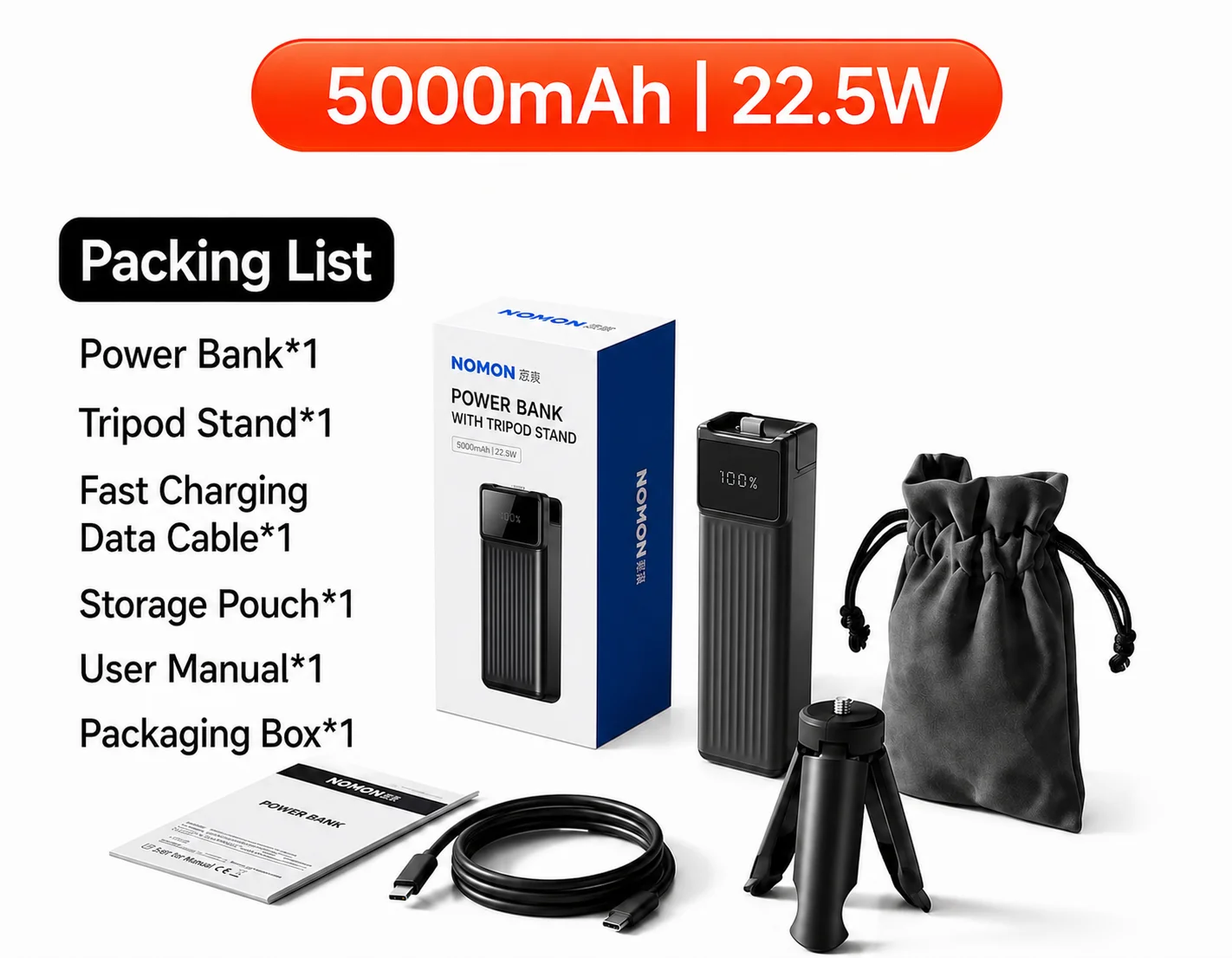 Variant: 5000mAh Black