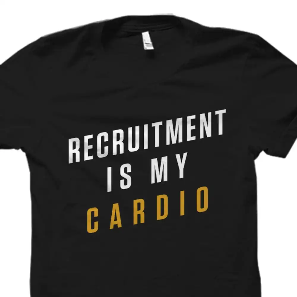 Recruiter T Shirt Recruitment Headhunter Os1542