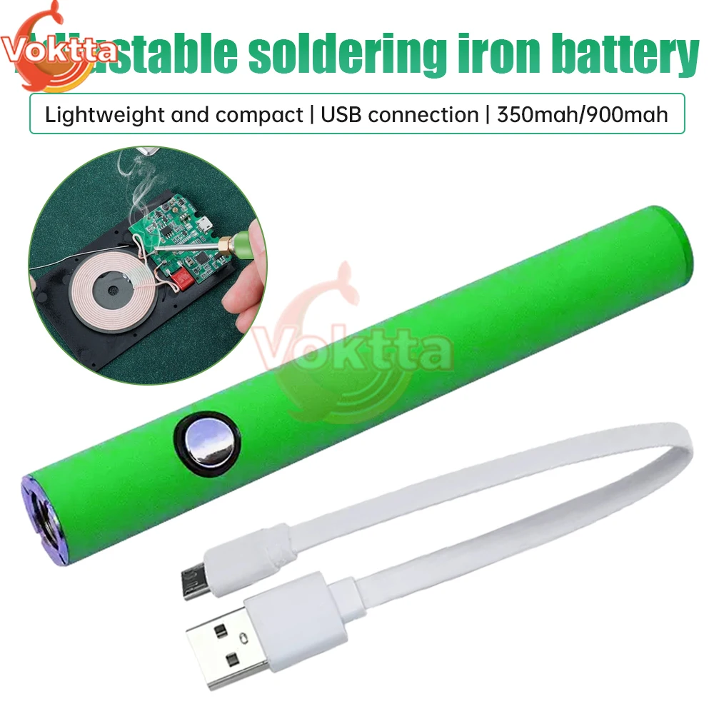 510 Thread Battery Pen Solder Iron Adjustable Voltage Smart Power Pen USB Electric Soldering Iron Heating Devices Welding Tools