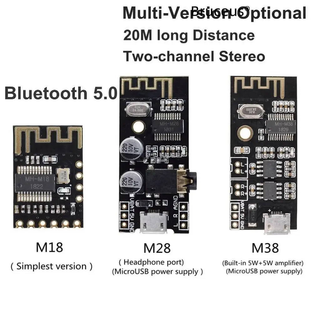 

MH-MX8 HiFi MP3 Decoder Board Bluetooth 4.2/5.0 Audio Module High Fidelity Speaker Refit