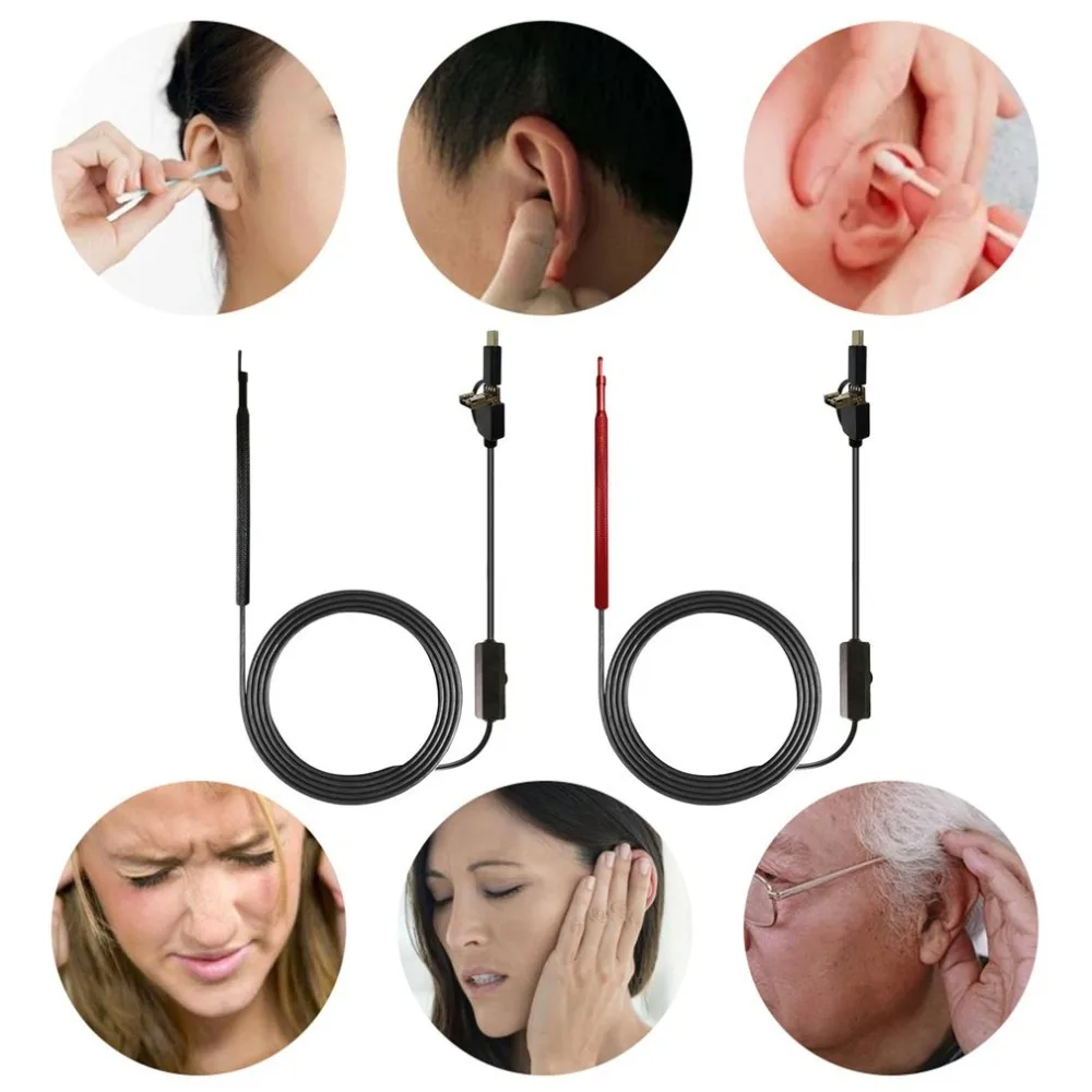 

3 in 1 Visual Earpick usb Ear Cleaning endoscope camera