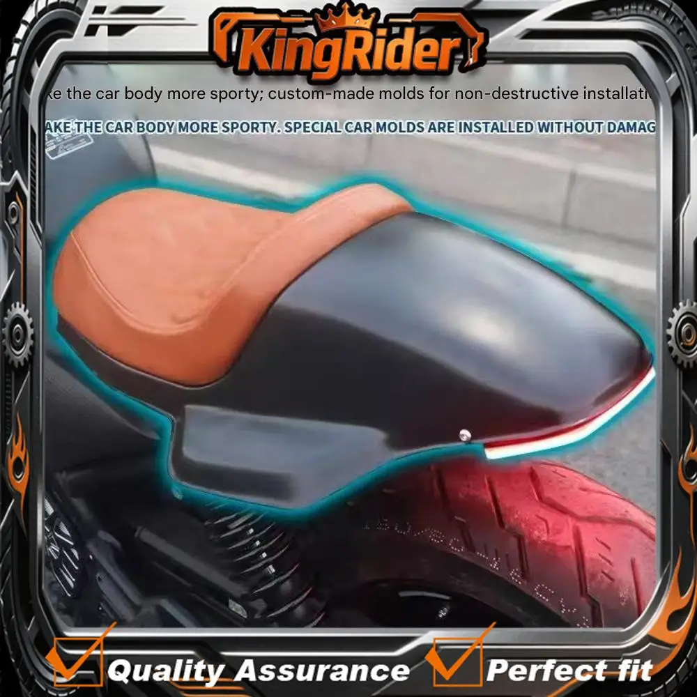 

Suitable for VOGE CU525 modified short rear fender, mudguard, single seat cushion, retro seat cushion accessories