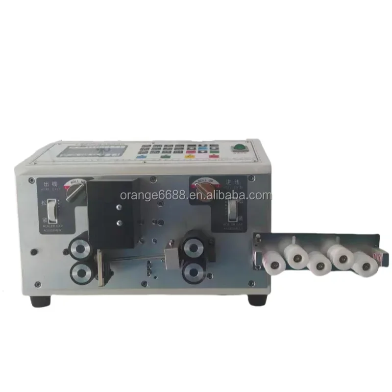 Automatic Wire Stripper Automatic Electric Small Wire Cutter Stripper Copper Cable Wire Cutting Peeling Stripping Machine