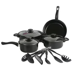 Non-Stick Pots And Pans Set 13-Pieces Kitchen Utensil Set Kitchen Cookware Gifts for Friends and Family