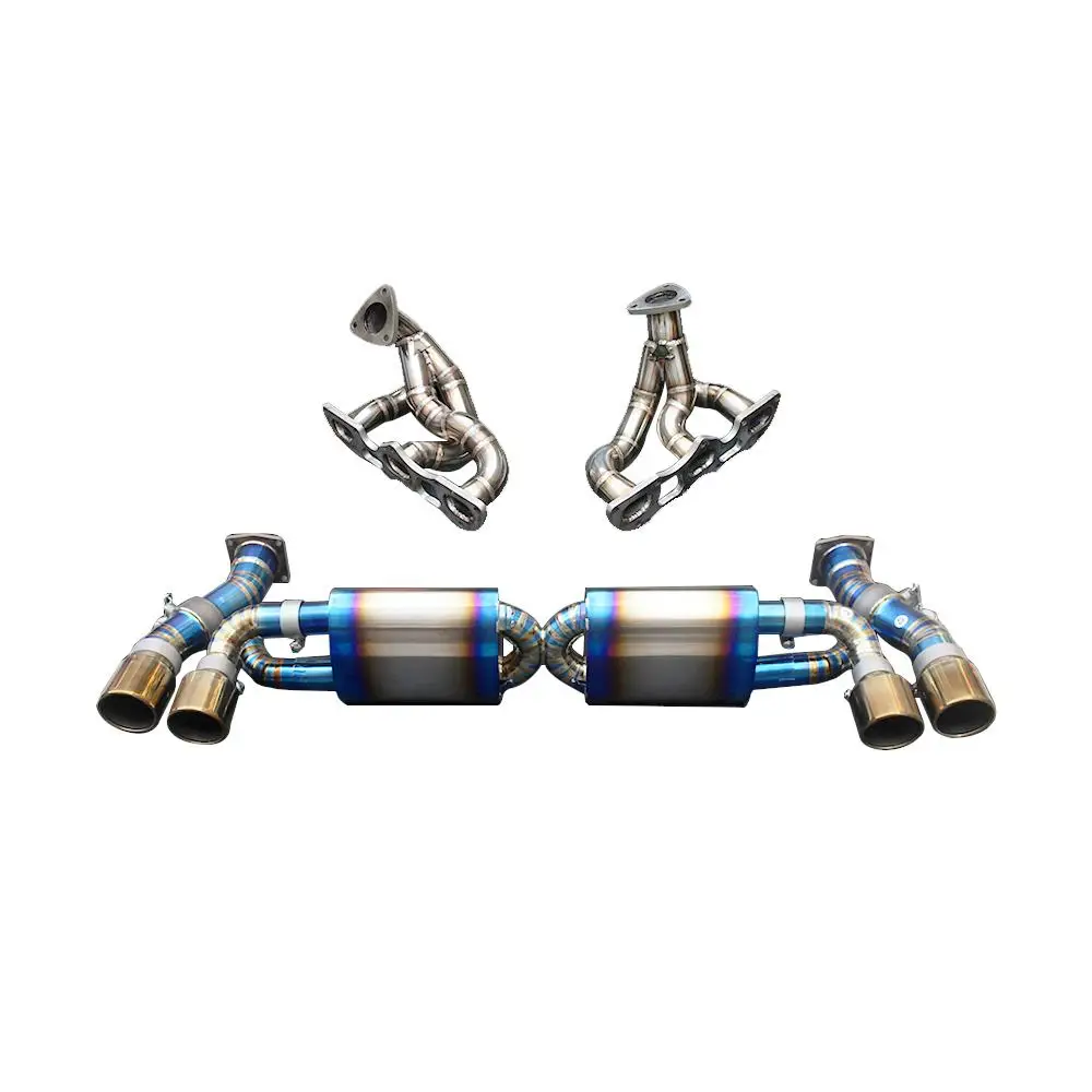 

Популярная горячая распродажа, заводская цена, титановый электронный клапан, выхлопная система Catback для Porsche 911 991 991.2 Turbo S Ex