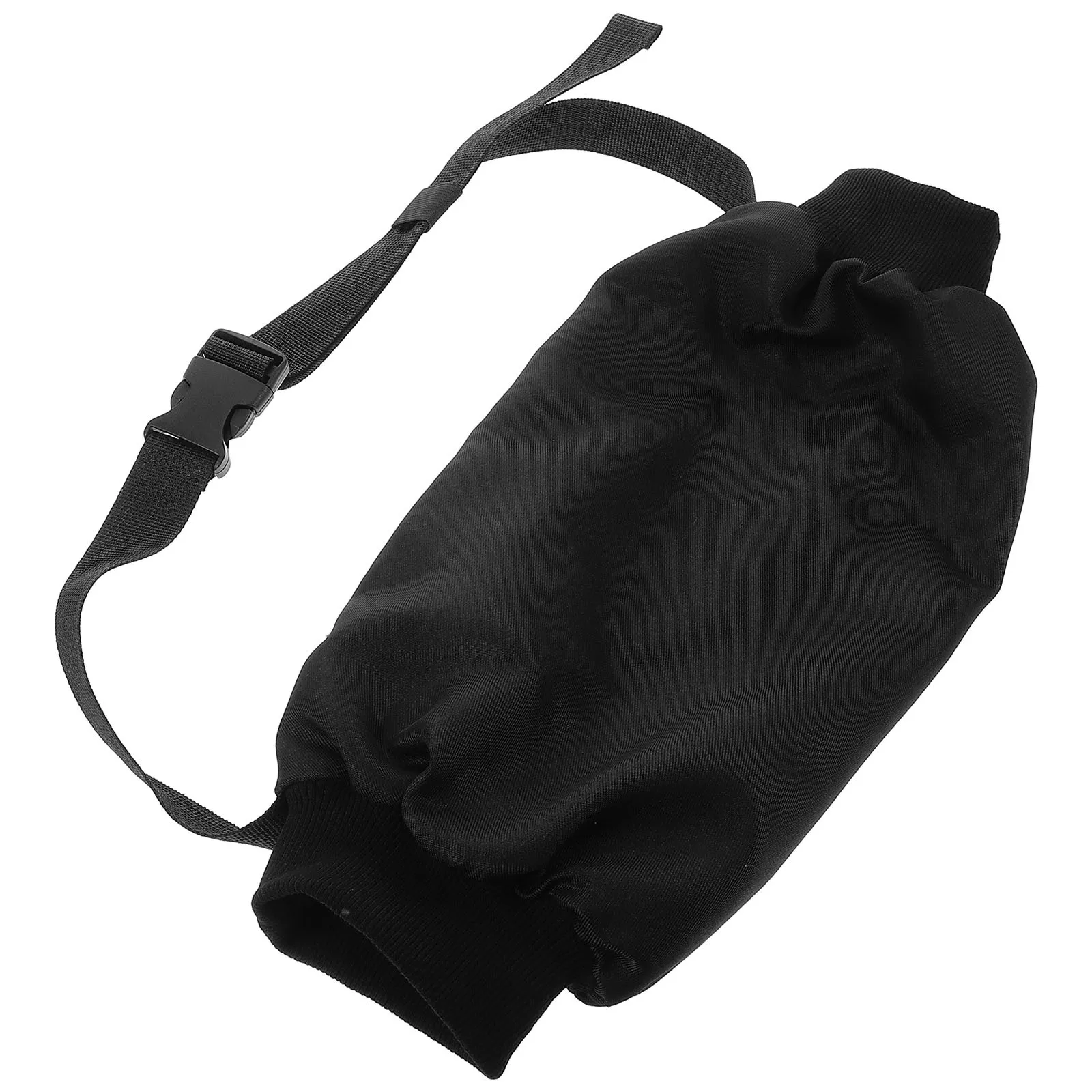 

Football Hand Warmer Muff With Zipper Pocket Adjustable Strap Winter Warmth Retention Durable Polyester Cotton Portable