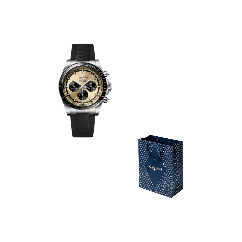 LONGINES Comcast Collection Automatic Mechanical Movement 100m Waterproof Men's Watches Watch 42mm L3.835.4.32.9