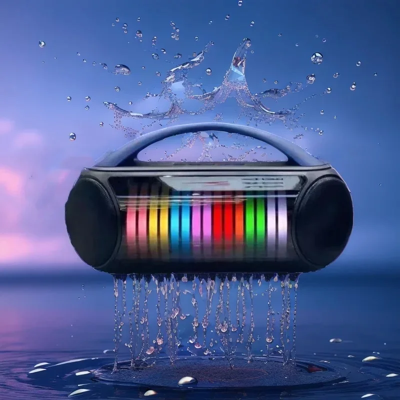 

Y-15 Bluetooth Speaker Home Theater Wireless Home Karaoke with Microphone Outdoor Subwoofer Stereo surround Music center System