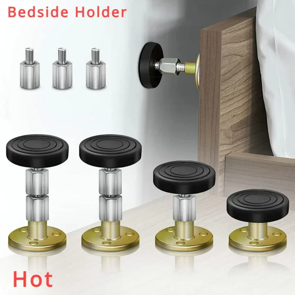 Wood Home Furniture Legs Bedside Anti-shake Cabinet Furniture Anti-fall Device Fixtures Pied De Lit Bed Headboard Parts