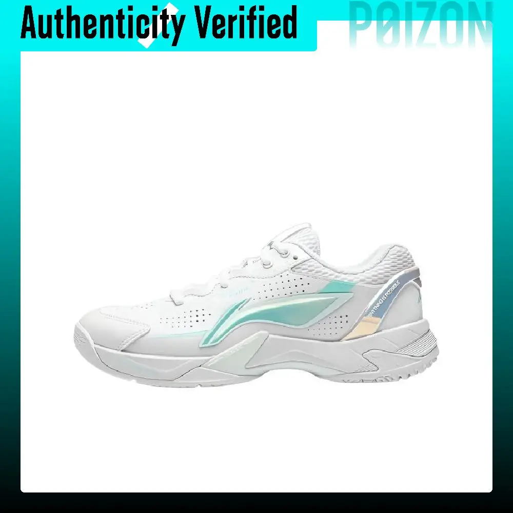 Li-Ning Sonic Boom 6 Badminton Shoes Women's Low-top White AYZW014-1