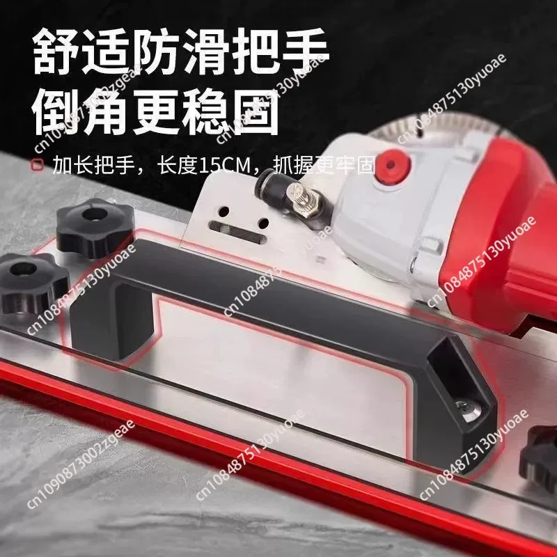 45 Degree Tile Chamfering Tool for 100 Type Angle Grinder Portable Ceramic Tile Chamfer Guide Plate Cutter view 4