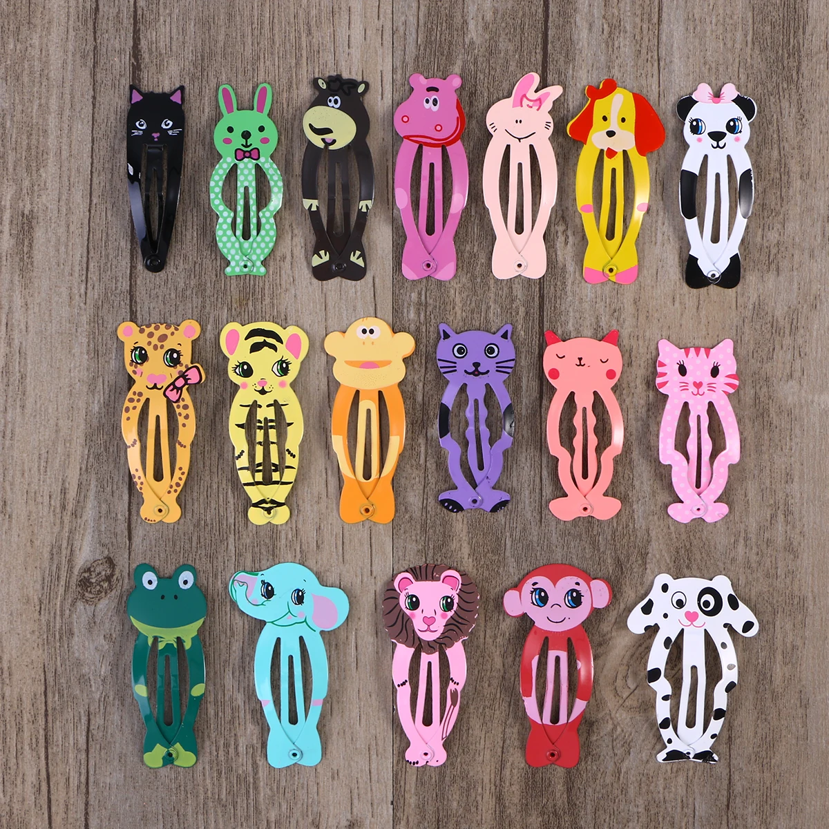 

50pcs Kids Hair Clips Multi color Girl Accessories Snap Hairpins Ideal for Toddlers Ponytail Bangs Hairstyles Non damaging Easy
