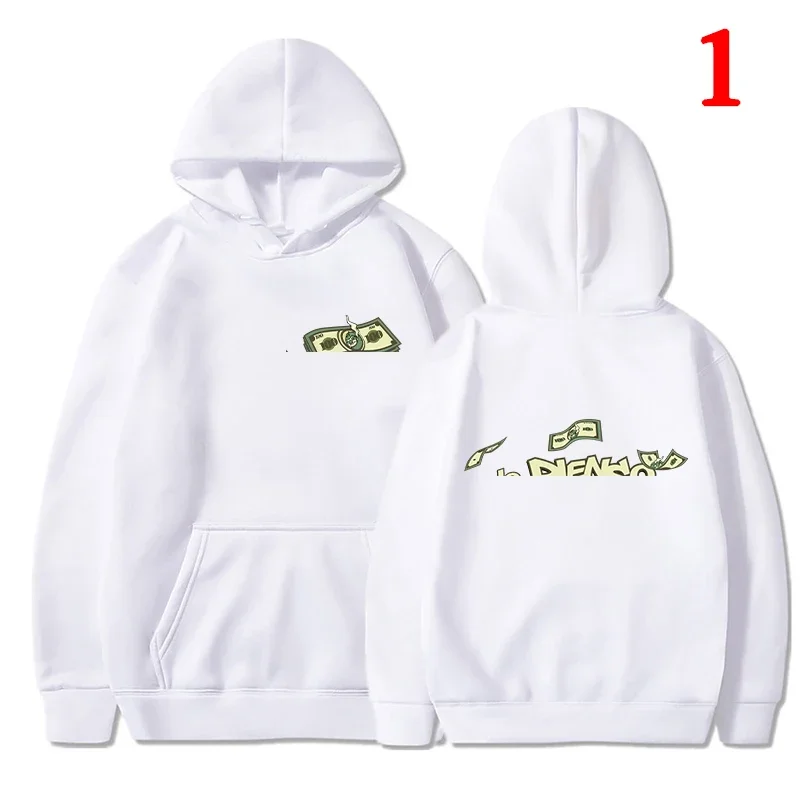 2024 Men's and women's long-sleeved sweatshirts, Cool Harajuku casual sweatshirts, hip hop streetwear, jumpers, loose, stylish