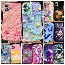 Cases For Realme GT2 Cute Astronaut Fashion Shockproof Soft Bumper For Realme GT 2 Pro Coque For Oppo Realme GT2 GT 2 Pro Capa