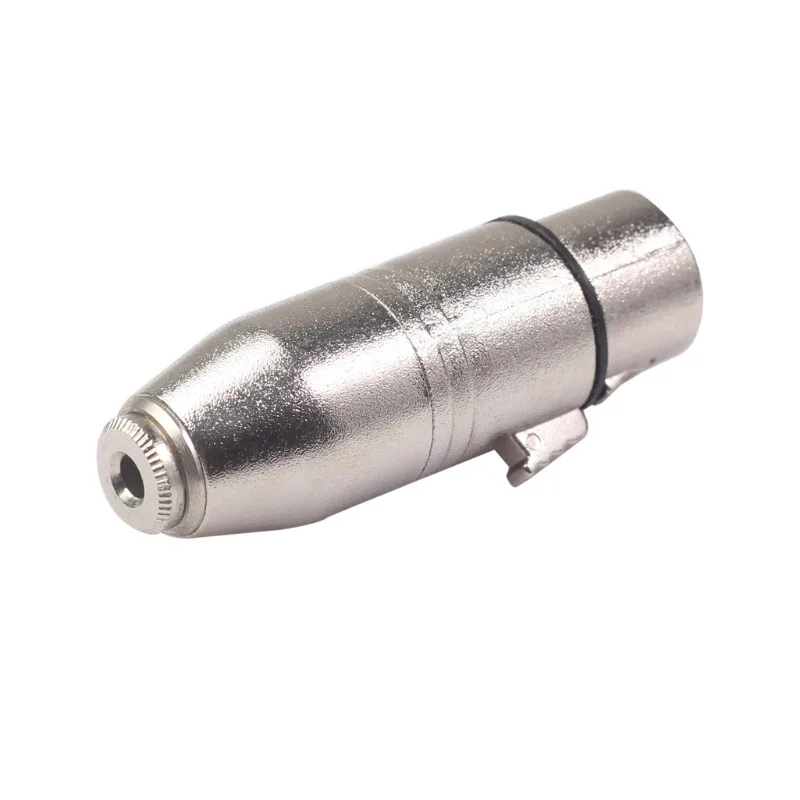 

3.5MM Female Head To Large Three-core Balanced XLR Canon Female Mixer Camera Microphone Audio Adapter
