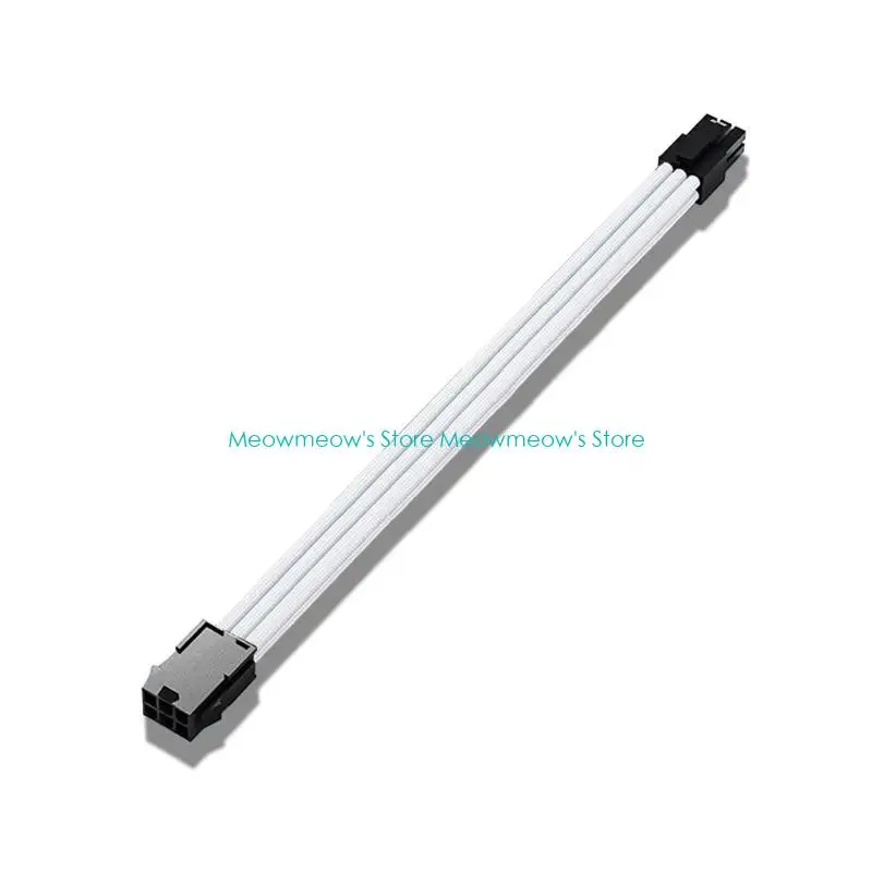 ATX 전원 공급 장치 용 W91A 30cm PSU 슬리브 연장 케이블 24pin/6pin/4pin