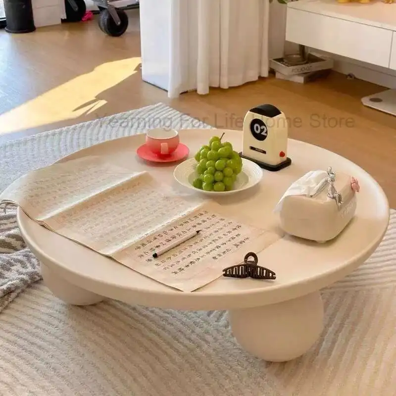 럭셔리 디자이너 커피 테이블 센터 침실 라운드 골동품 아침 식사 테이블 현대 독특한 메사 보조 살롱 홈 가구