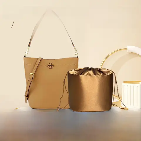 아세테이트 실크 수납 가방 아세테이트 실크 색상 다채로운 아세테이트 실크 물통 내부 가방 수납 가방 수납 가방