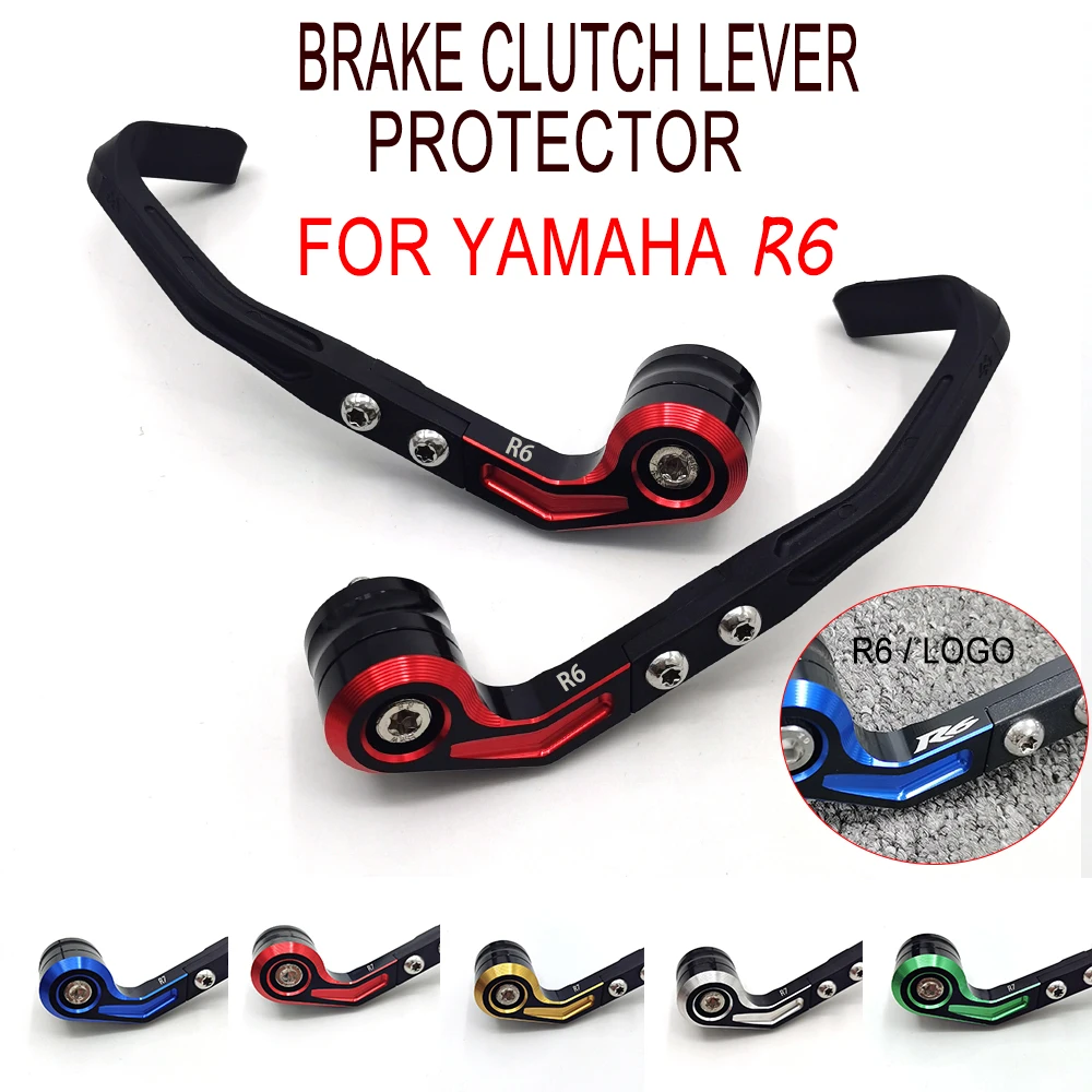 

Fits For YAMAHA R6 2017-2024 Motorcycle Accessories Motorcycle Brake Handle Protects CNC Adjustable Pro Hand Guard