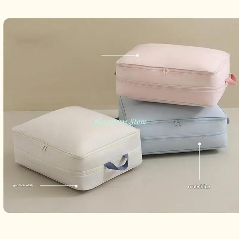 

Y88A Oxfords Cloth Storage Bag Waterproof For Blankets Coat Home Moving Accessory