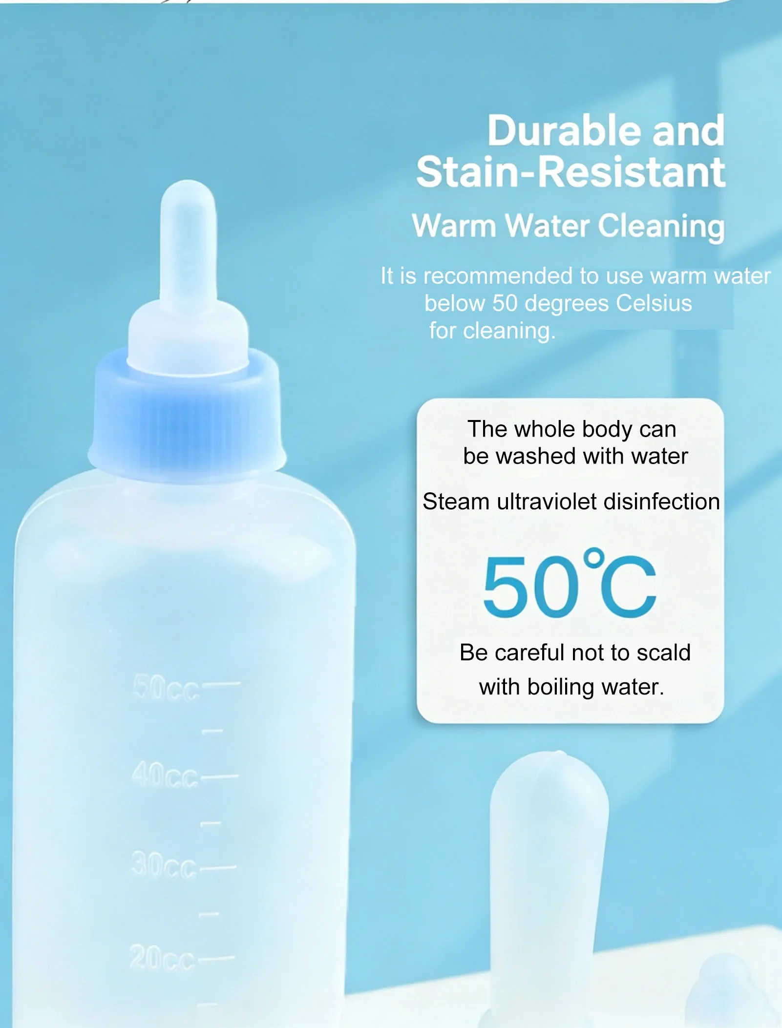 Pet Milk Bottle Feeding Set For Kitten Puppy Small Animals 60ml Soft Silicone Nipple Nursing Bottle With Cleaning Brush Replacem view 3