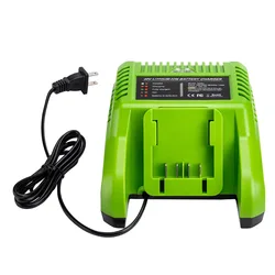 For GreenWorks 40V Li-ion battery 29472 ST40B410 BA40L210 STBA40B210 29462 20262 29282 Lithium Battery Charger 29482 G-MAX 40V