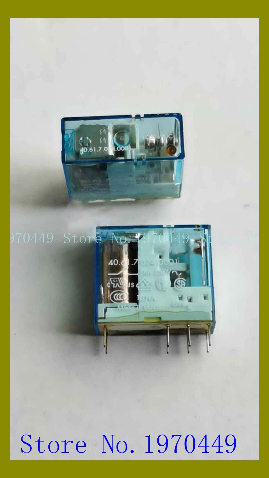 

реле 40.61.7.024.0001 24VDC .16A8