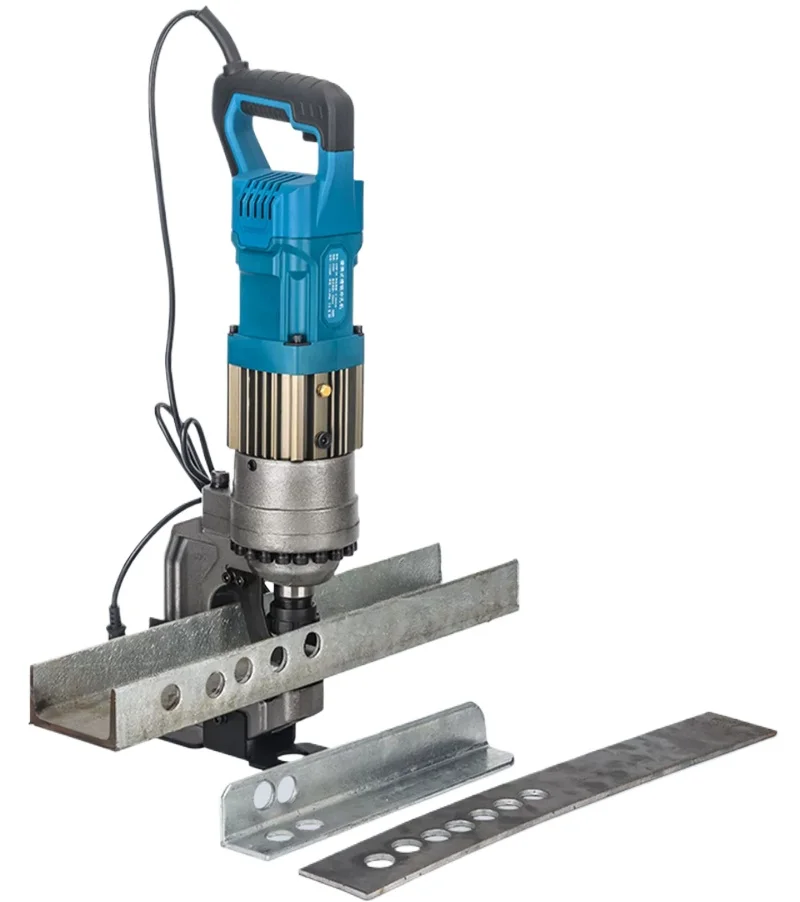 

Electric Hydraulic Punching Machine CPM-25 Angle Steel/Channel Steel Puncher Copper Aluminum Plate Hole Opener 10mm Thick