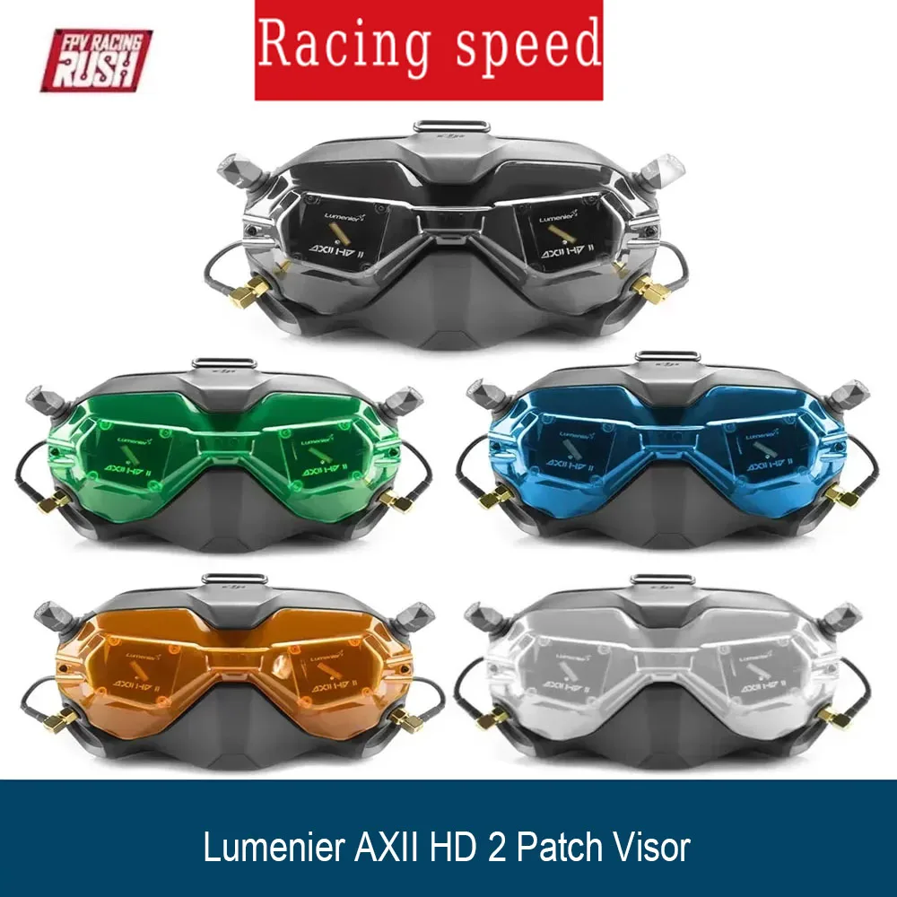 

Lumenier AXII HD 2-контактный козырек 5,8 ГГц 8,4 дБи с комбинированным набором антенн AXII HD 2 Stubby LHCP для очков DJI Digital HD FPV RP-SMA